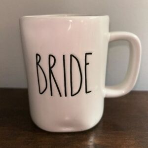 Rae Dunn Artisan Collection by Magenta Bride Mug White Coffee Tea Mug